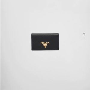 Prada Saffiano Leather Card Holder
